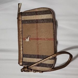 100% Authentic Burberry wristlet